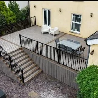 David Hathaway's deck and railing system