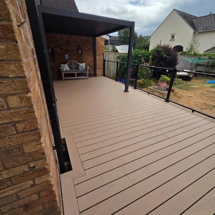 Nikki Welton-Wall's finished deck